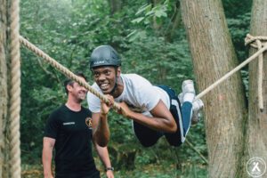  Developing leadership talent through extreme outdoor team building