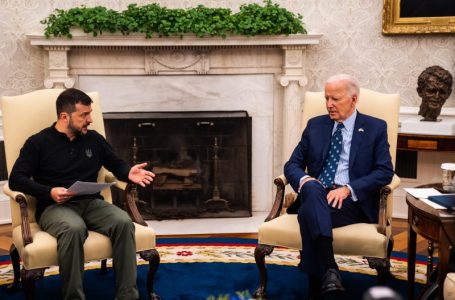 Zelensky, amid urgent appeal to Biden, confronts U.S. partisan split