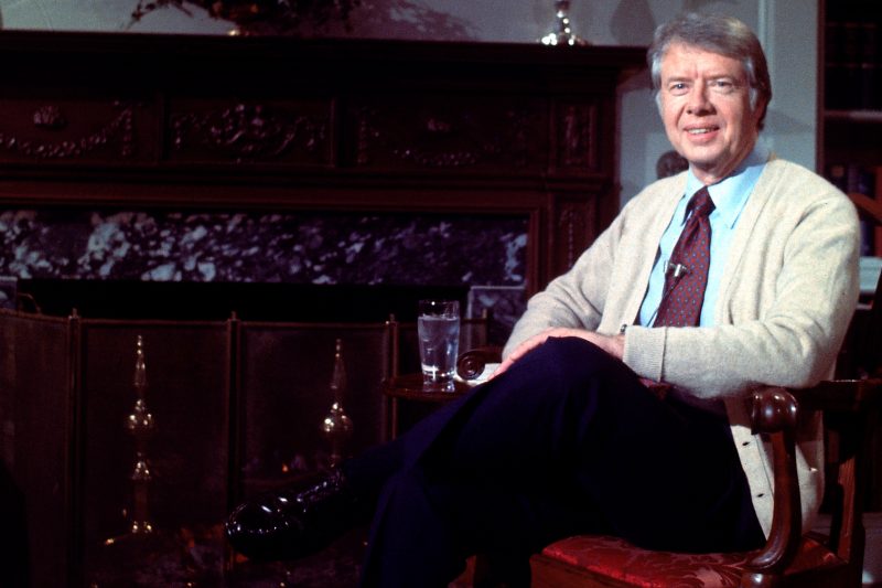  Jimmy Carter wore a sweater — and ignited years of Republican backlash