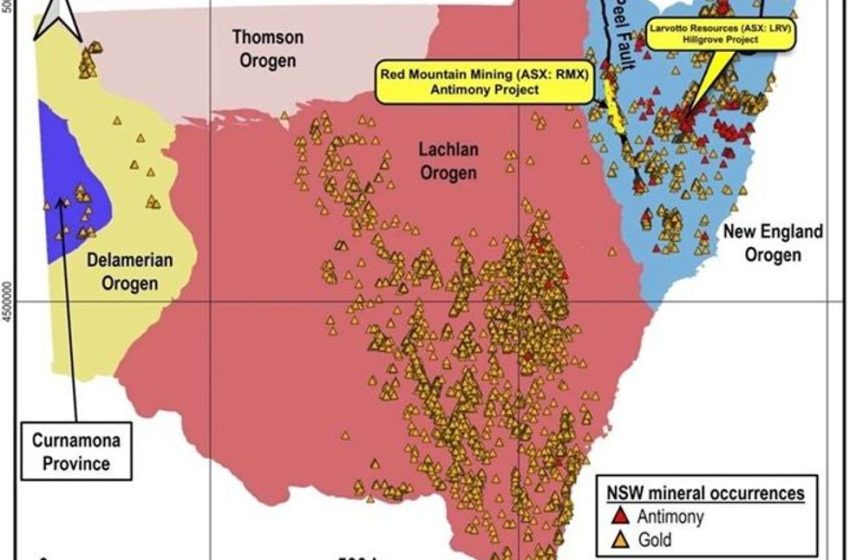  Antimony Project Acquired in Australia’s Premier Province