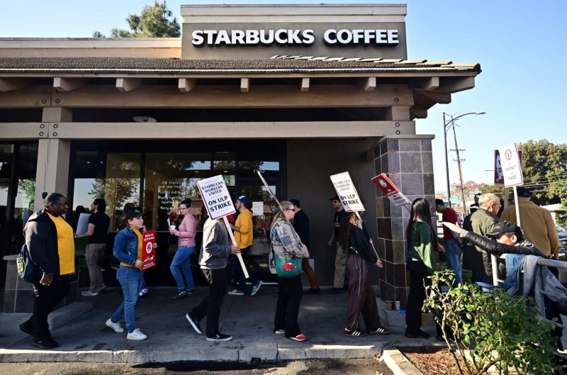  Starbucks barista strike expands as workers demand pay raises