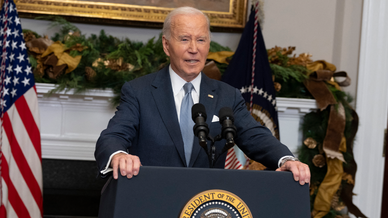  Fall of Assad regime a ‘moment of historic opportunity’ for Syrian people, Biden says