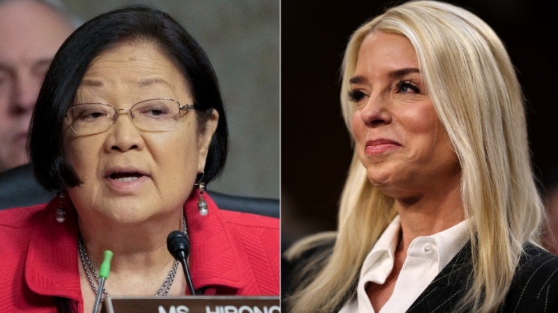  Bondi claps back at Hirono amid questions about political prosecutions: ‘Refused to meet with me’