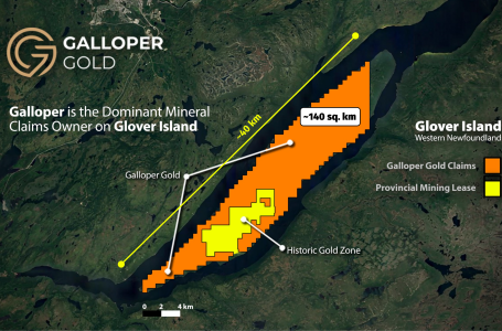 Galloper Gold Submits Proposal to Acquire Glover Island “Exempt Mineral Land” Historic Gold Deposit