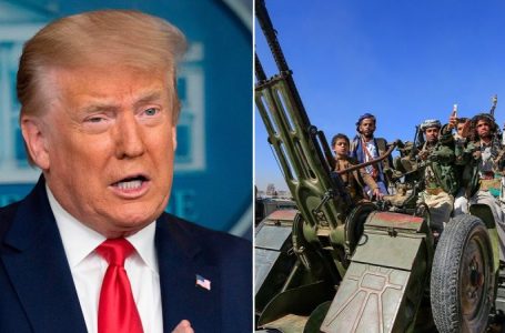 Trump re-designates Iranian-backed Houthis as terrorists: ‘Threaten[s] security of American civilians’