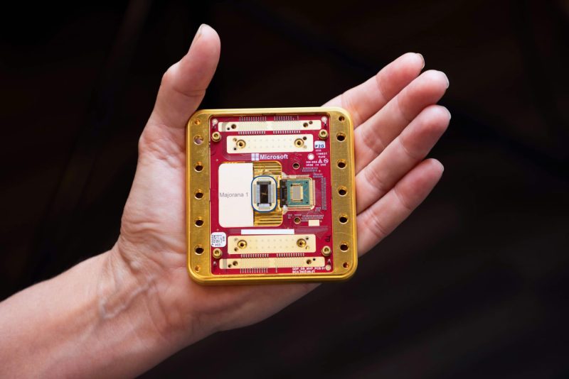  Microsoft reveals its first quantum computing chip, the Majorana 1