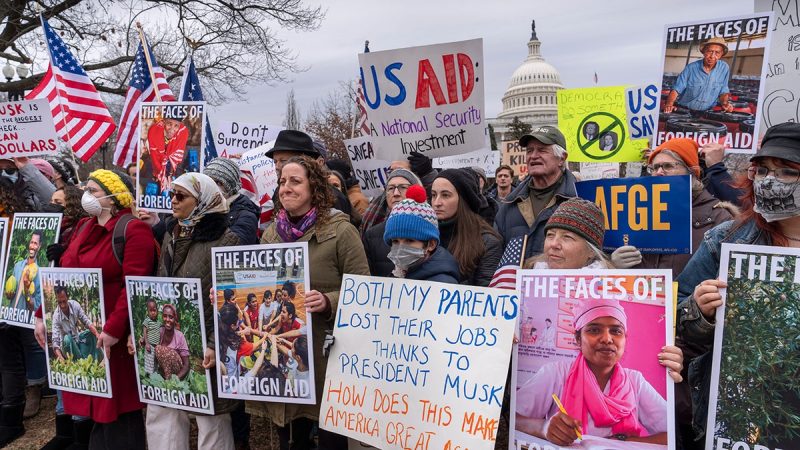  Judge blocks Trump from placing 2,200 USAID workers on leave