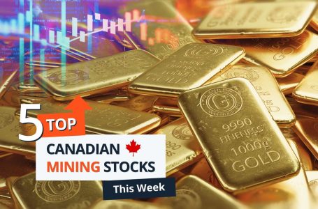 Top 5 Canadian Mining Stocks This Week: Belo Sun Surges 71 percent, Gold Hits Record High