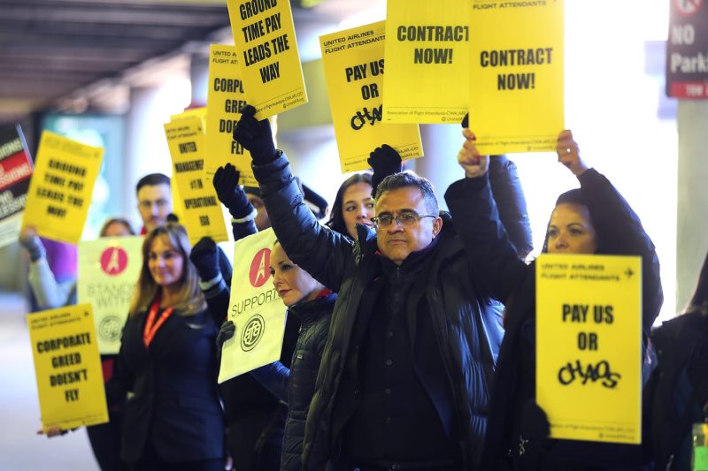United Airlines reaches ‘industry-leading’ labor deal with flight attendants, union says