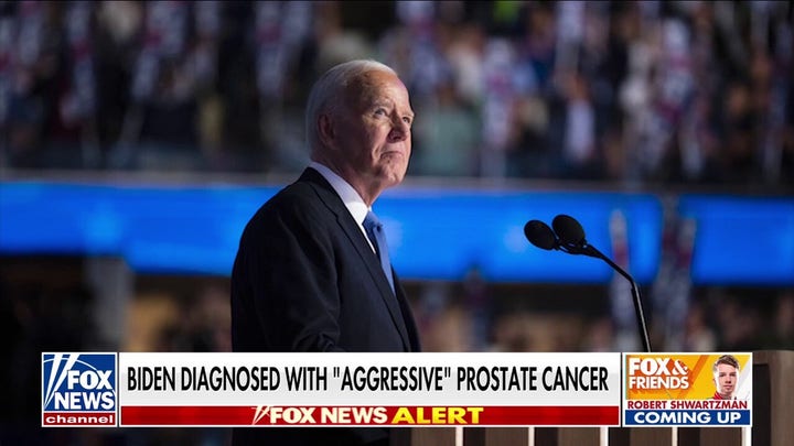 White House says Trump ‘trusts his physicians’ following Biden’s cancer announcement