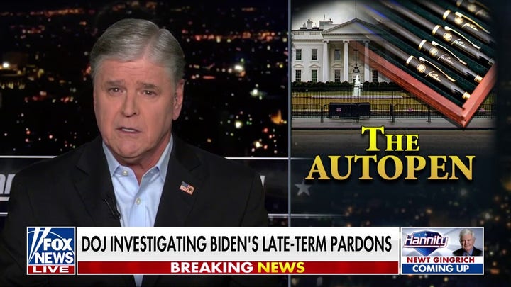 GREGG JARRETT: Biden, the ‘marionette president; and the case of the runaway autopen
