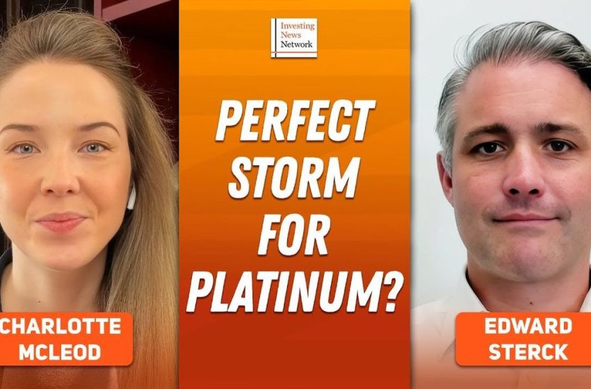 Edward Sterck: Platinum Price on the Move, Perfect Storm Coming?