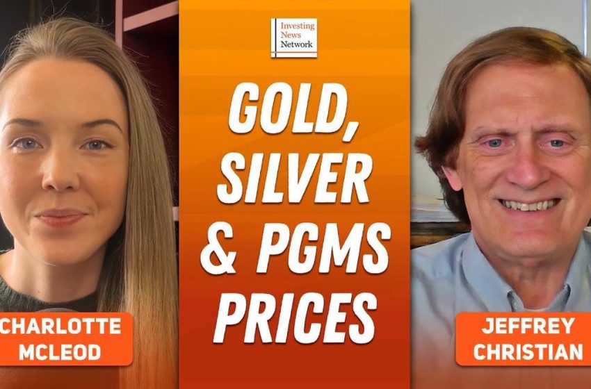Jeffrey Christian: Gold, Silver, PGMs — Short-term Prices and Key Drivers