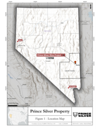 Prince Silver Commences Fully Funded Drill Program at the Prince Silver Project in Nevada