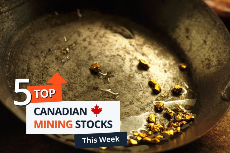 Top 5 Canadian Mining Stocks This Week: Guardian Exploration Gains 94 Percent