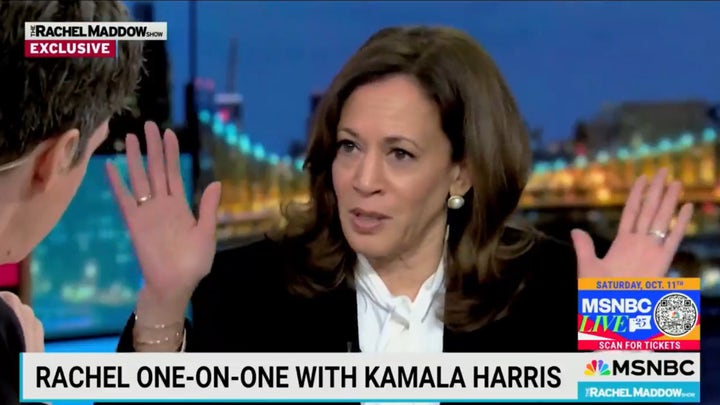 Harris accuses Biden of ‘perceived blank check’ for Netanyahu in Hamas war