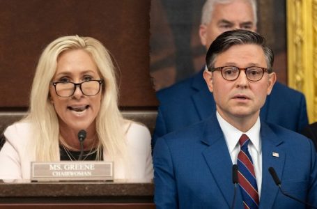 Mike Johnson, Marjorie Taylor Greene clash in heated private GOP call over shutdown strategy