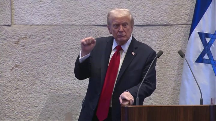 Kamala Harris commends ‘the President’ in Middle East statement, but omits Trump’s name