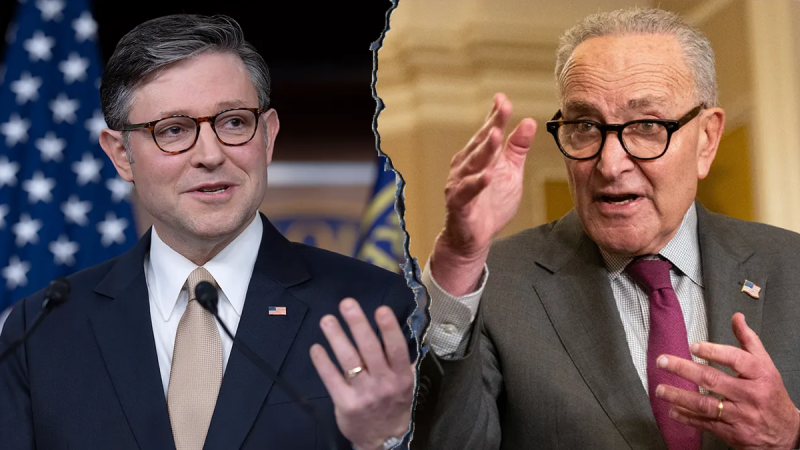 Johnson says ‘Marxists’ run Democratic Party as government shutdown heads into next week