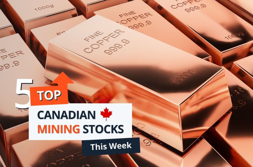Top 5 Canadian Mining Stocks This Week: Valhalla Jumps 282 Percent on Ambler Approval
