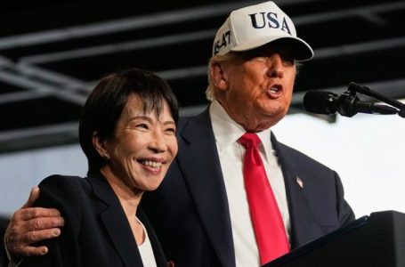 Trump says missiles for Japan’s F-35s will arrive ‘this week’ during visit to USS George Washington