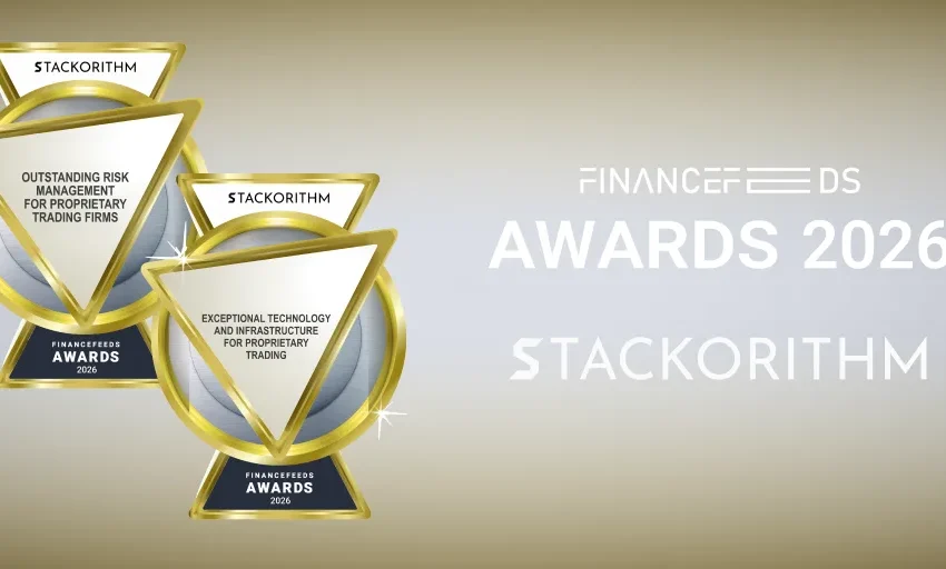  Stackorithm Wins Two FinanceFeeds Awards for Prop Trading…